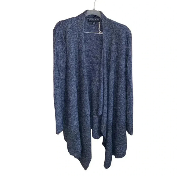 Barefoot Dreams Bamboo Chic Lite Knit Heather Blue L/XL - Picture 5 of 7